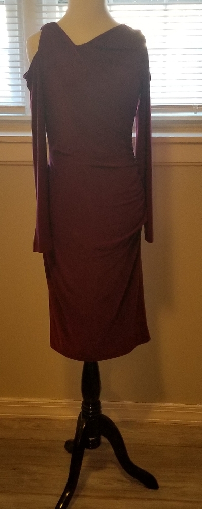 Burgundy Dress